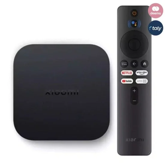 تي في بوكس شاومي مشغل وسائط الجيل الثاني بدقة 4K الترا اتش دي - أسود